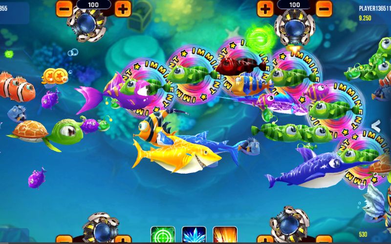 gameplay bắn cá h5 với tốc độ săn cá nhanh