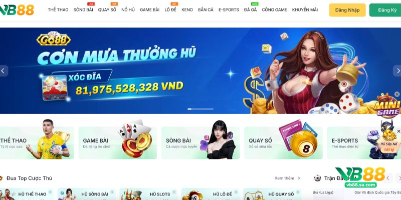 Hướng dẫn đăng nhập VB88